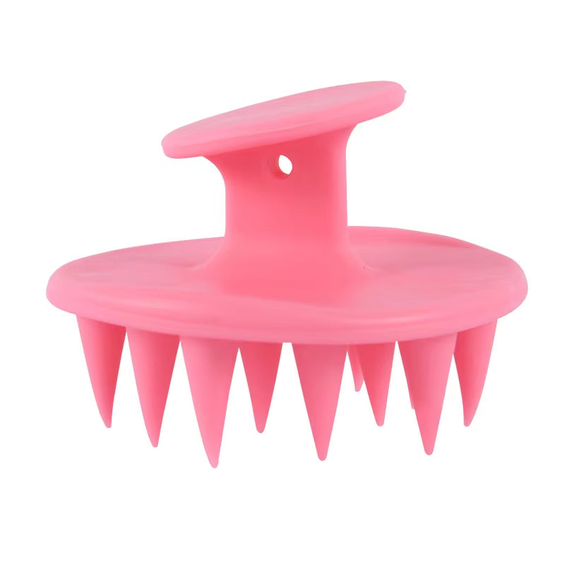 Silicone Shampoo Brush – Hair & Scalp Massager for Deep Cleansing, Detangling & Healthy Hair