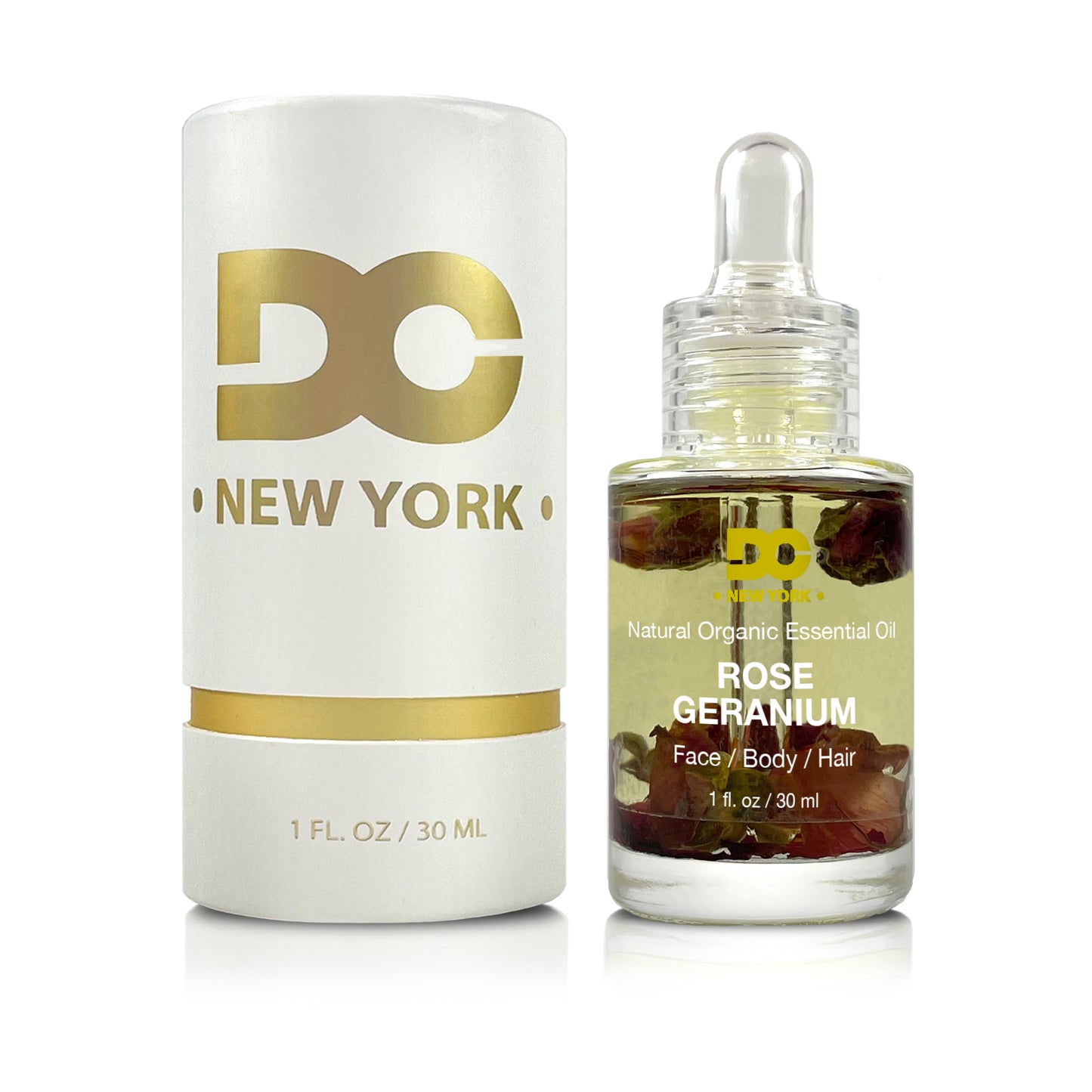 Rose Geranium Pure Organic Multi-use Essential Oil – Natural Skincare, Hydration & Anti-Aging Treatment