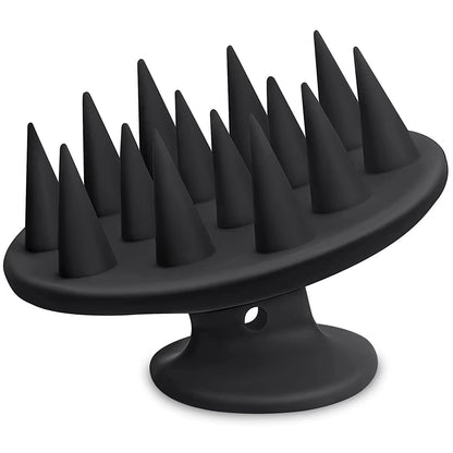 Silicone Shampoo Brush – Hair & Scalp Massager for Deep Cleansing, Detangling & Healthy Hair